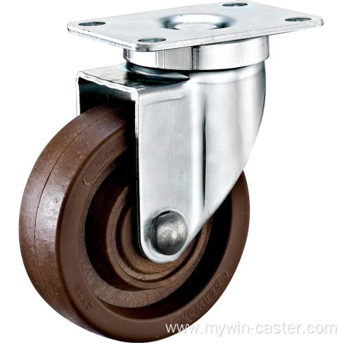 3'' Plate Swivel High Temperature Caster